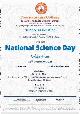NATIONAL SCIENCE DAY-2024