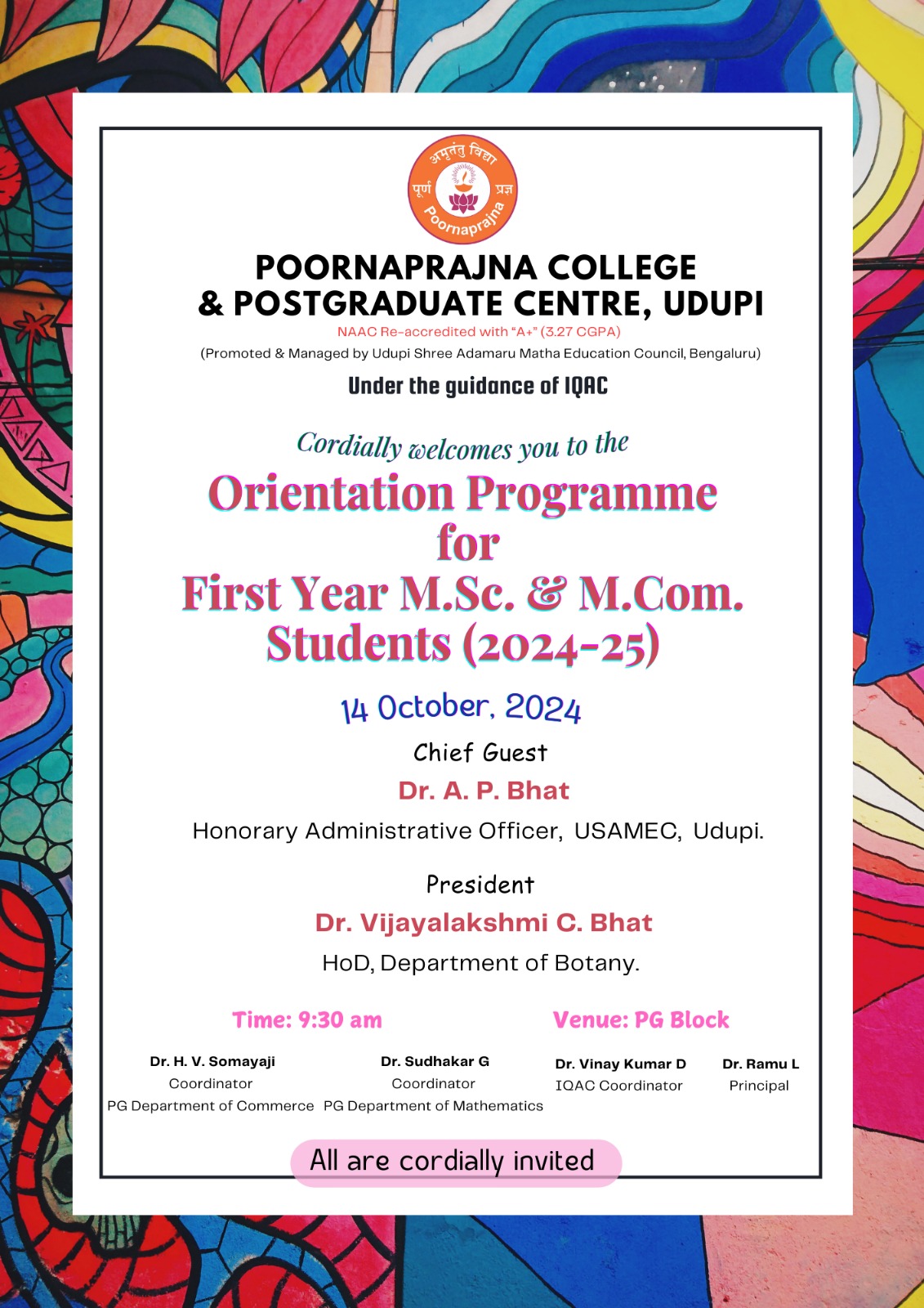 ORIENTATION PROGRAM  24-25