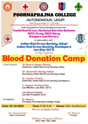 BLOOD DONATION CAMP